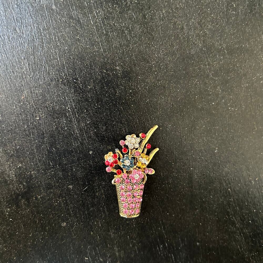 Antique Flower Brooch